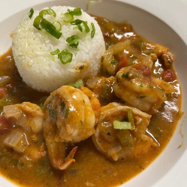 Shrimp Etouffee.