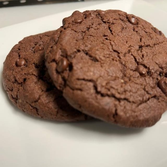 Vegan Mudslide Cookies.