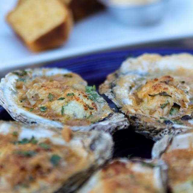 Chargrilled Oysters.