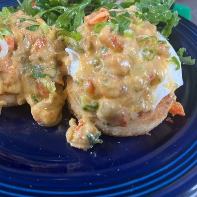 Crawfish & Grit Cakes.